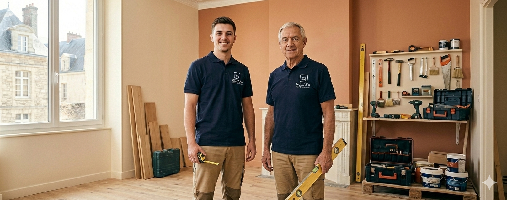 Équipe ROZAFA - Entreprise Rénovation Reims